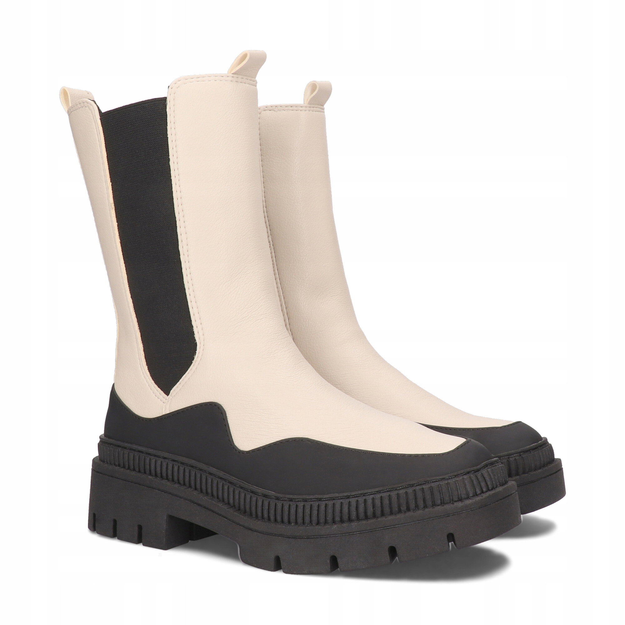Botki Marco Tozzi 2-25470-29 kremowy kremowe r. 37
