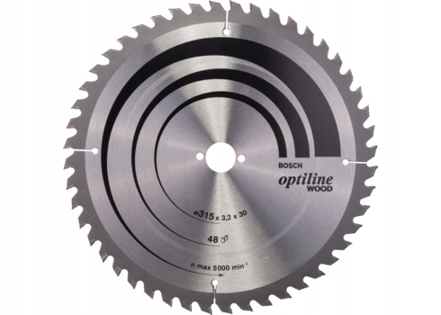 Pilový kotouč Optiline Wood 315x30x3,2 mm 48Z