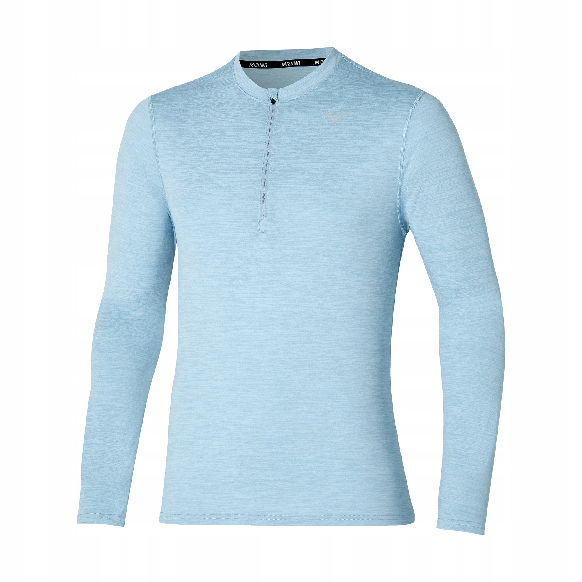 Longsleeve do biegania męski Mizuno Impulse Core Half Zip glacier lake