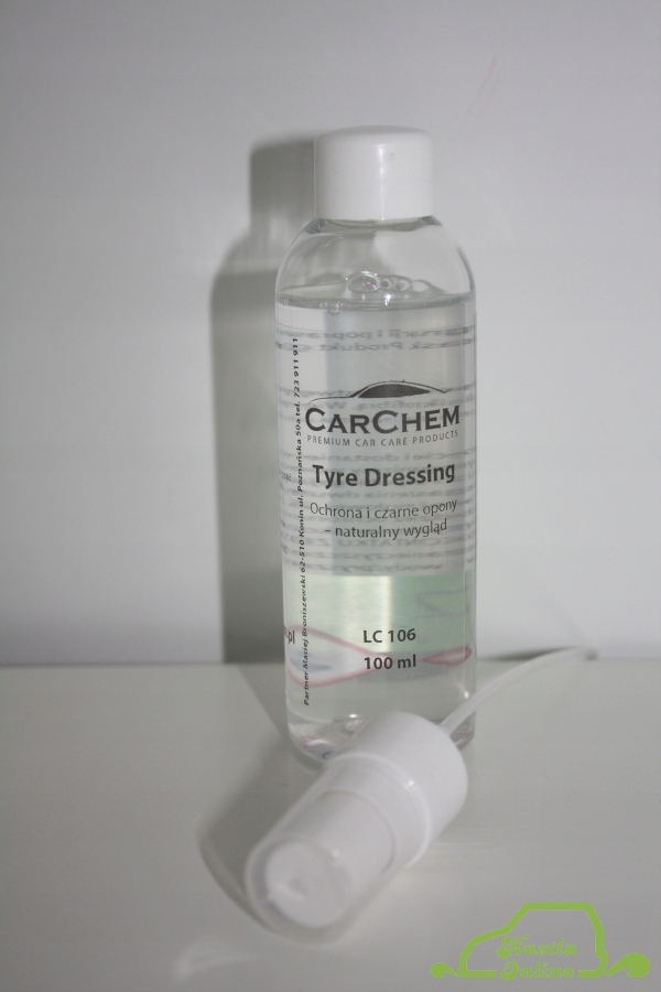 

CarChem Tyre Dressing 100ml czarne opony wet look