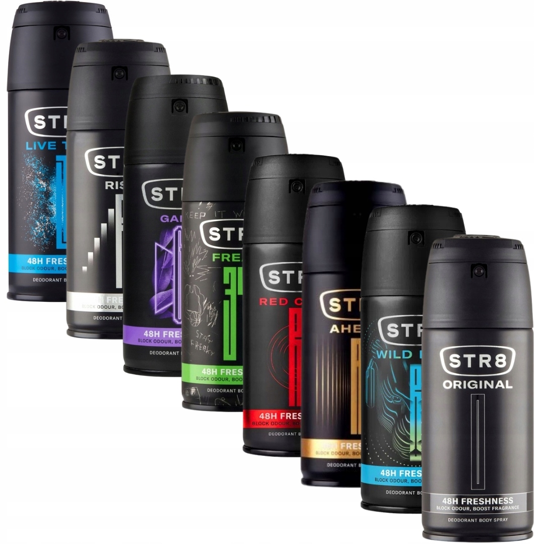 Dezodorant męski w aerozolu body spray block odour Zestaw MIX