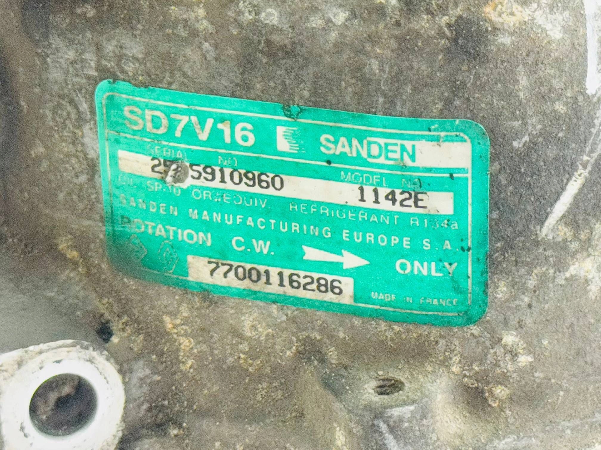Volvo V50 S40 7700116286 Klimakompressor klimaanlage