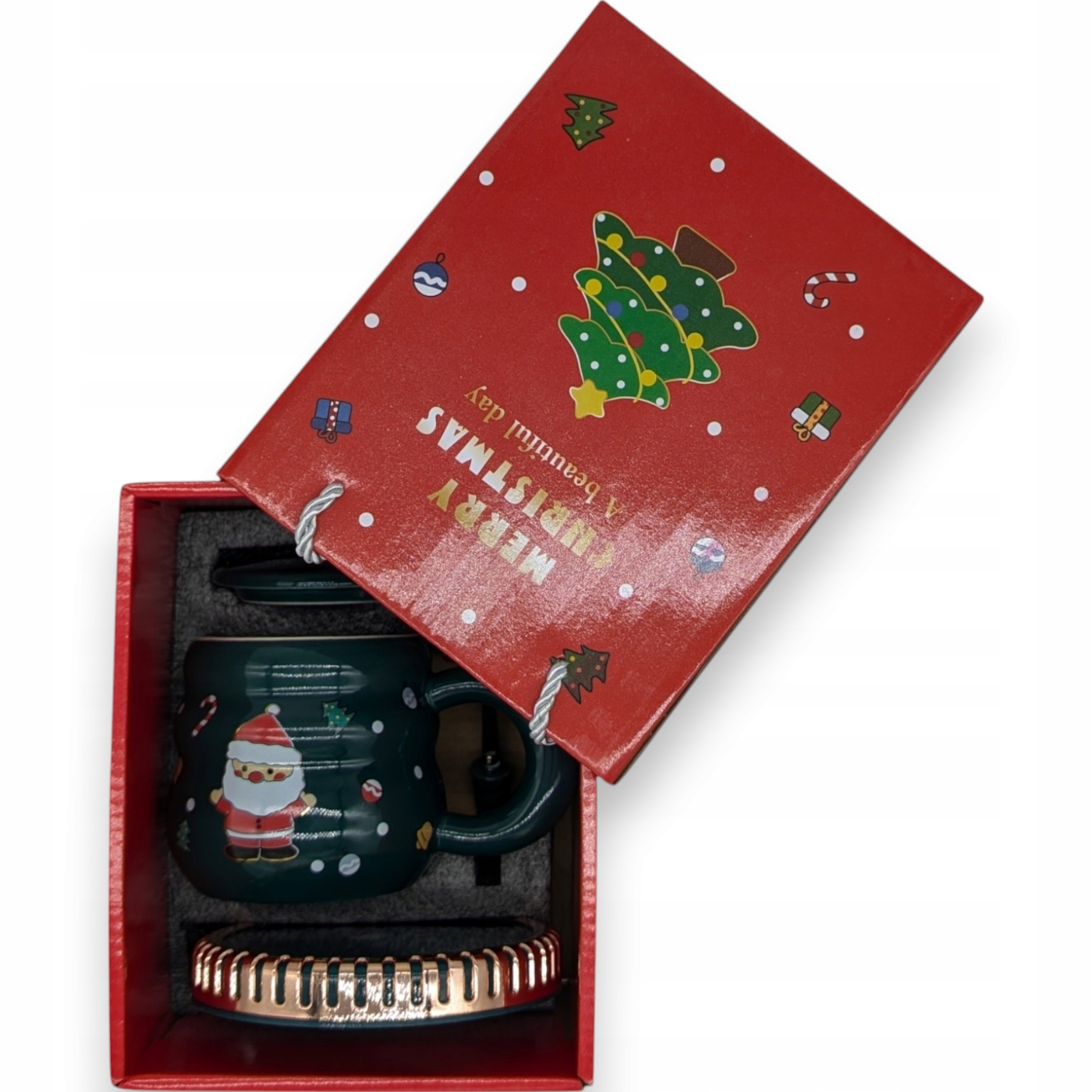 Hrnek Na Víno Ohřívač Usb Lžíce Kabel Dárek Vánoční hrnek Hrnky