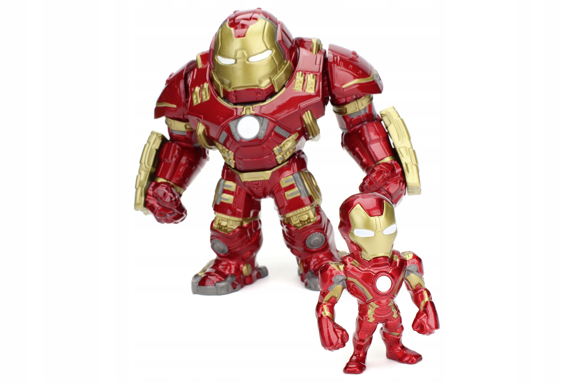 Jada Hulkbuster Iron Man 2-PACK Marvel Metalowy Nowy Zestaw 253223002