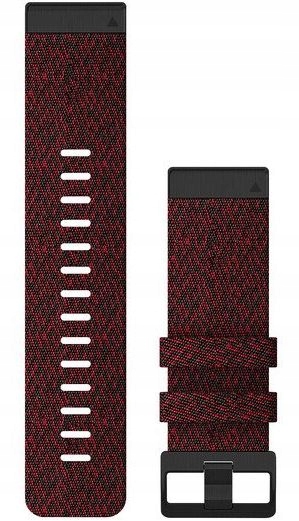 Garmin Pasek do zegarka QuickFit 26 Fioletowoczerwony nylonowy 010-12864-06