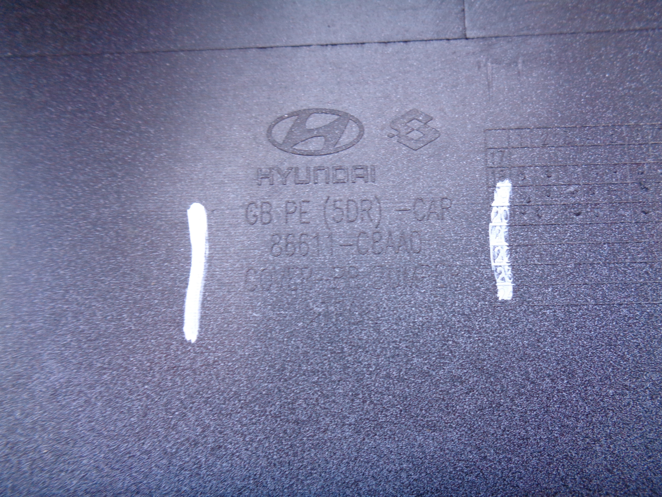 bumper rear HYUNDAI I20 18- LIFT NR 40558