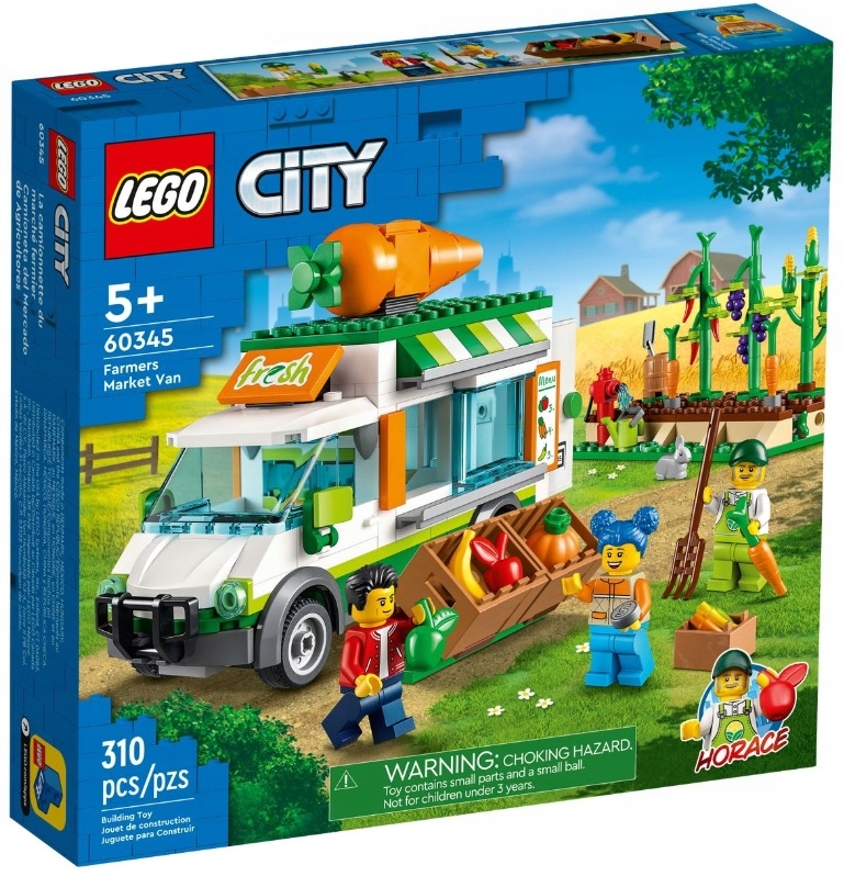 

Lego City 60345 Furgonetka Na Targu