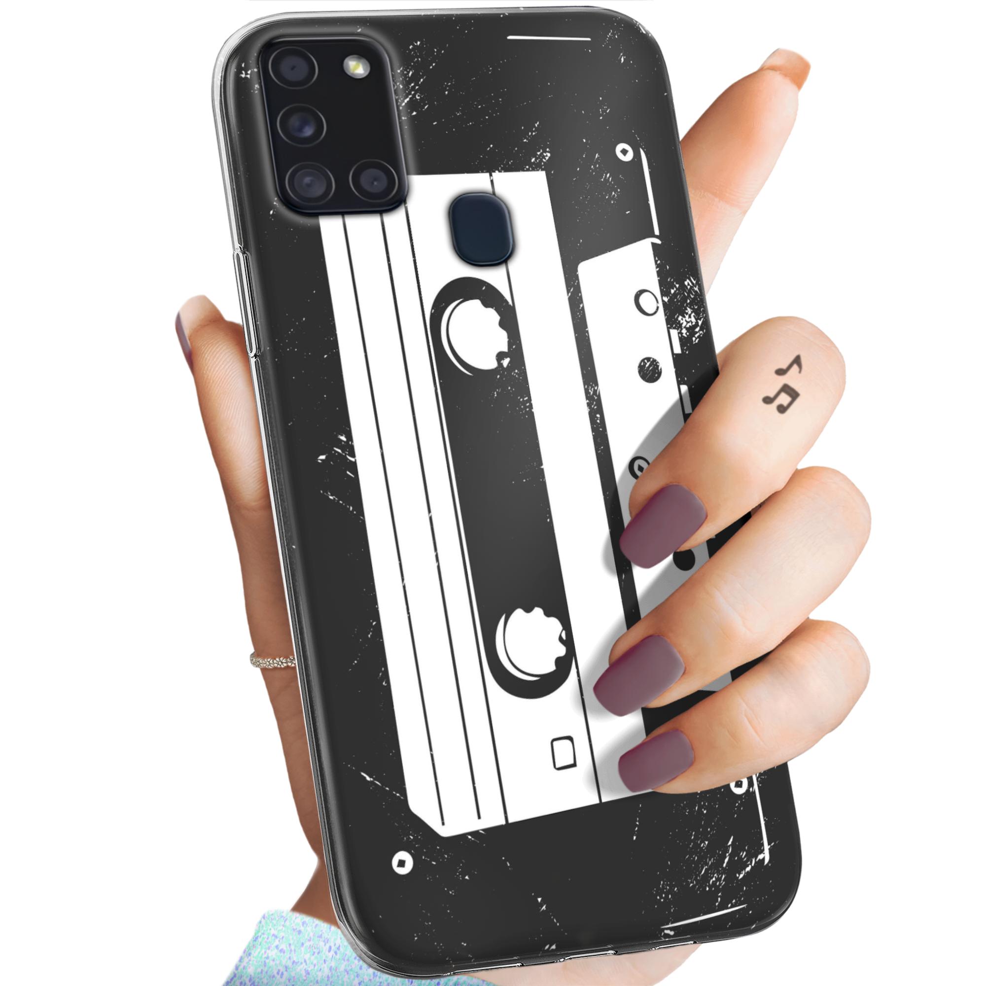 Etui Do Samsung Galaxy A21S Retro Old School Muzyka Gry Obudowa Case