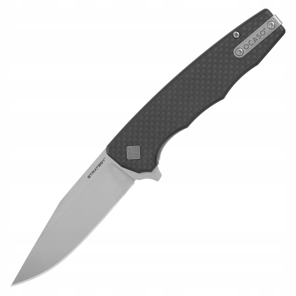 Nůž s klipem Edc Ocaso Strategy G-10/Carbon Fiber – Satin/Black