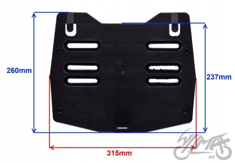 PŁYTA MONTAŻOWA KUFRA AW9025 BEZ MOCOWAŃ Producent inny