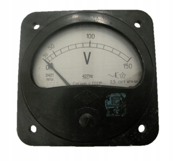 Woltomierz 0-150 V AC