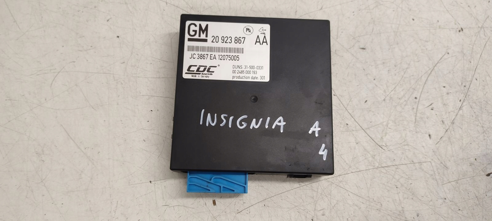 module springing Opel Insignia 2,0 CDTI HB