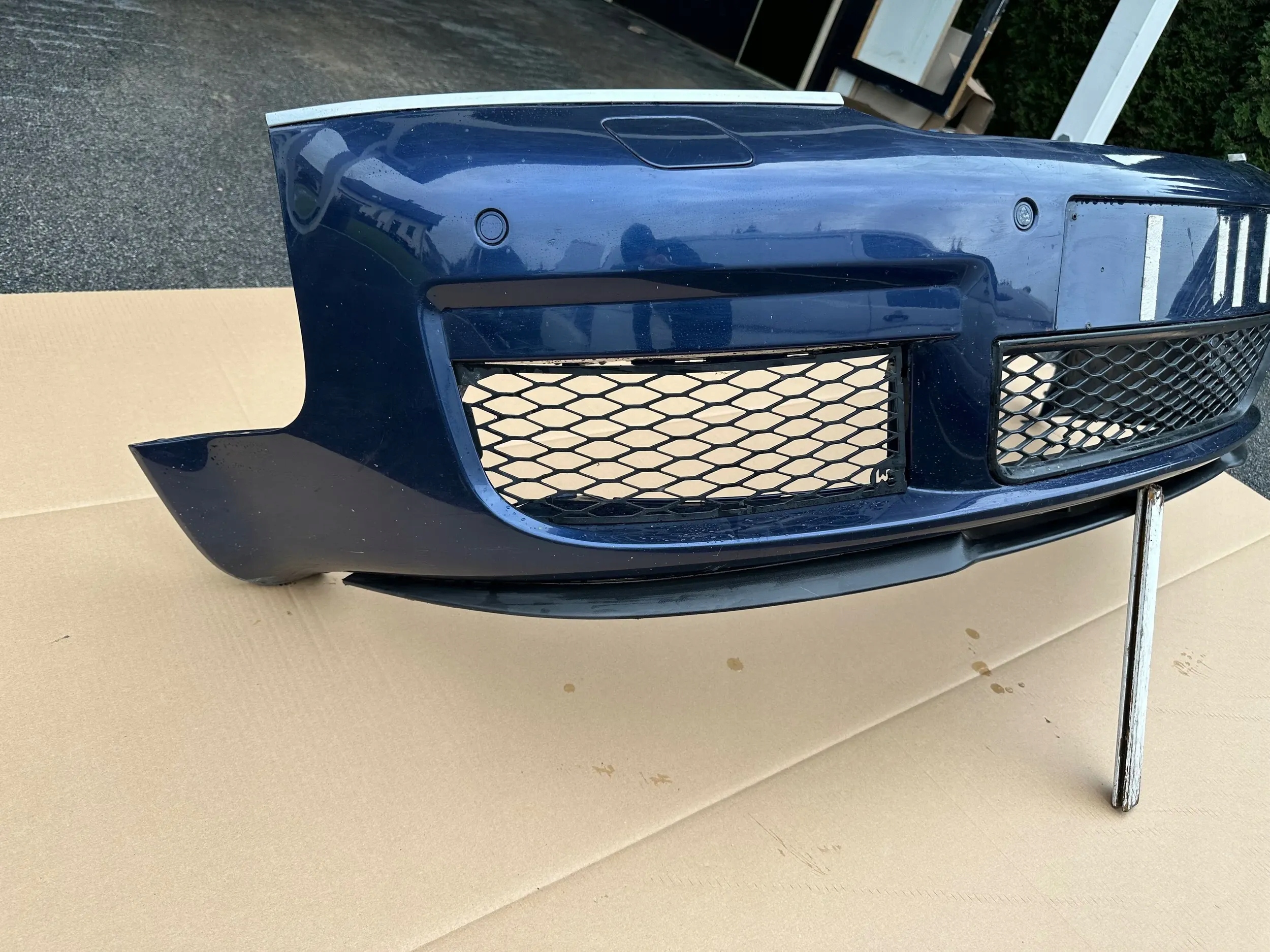 4B3807231C бампер audi rs6 c5 оригинал комплект снятая хороший состояние не одет