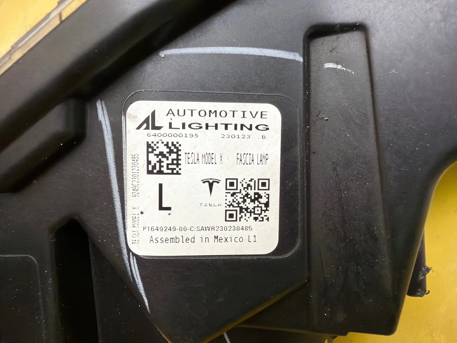licht links Tesla Model X X-Plaid 2021- nebelscheinwerfer Led DRL 1649249-00-C