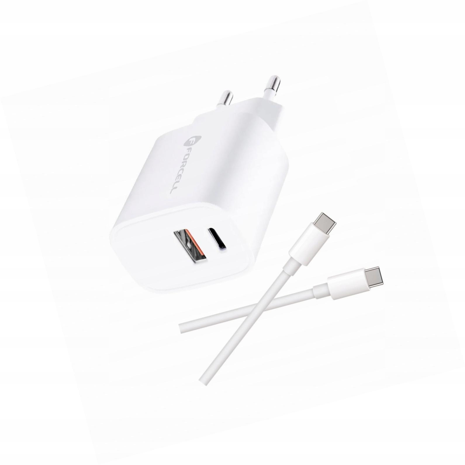 Szybka ładowarka 30W 2 wejścia z kablem Usb-c do Samsung Galaxy A23 5G