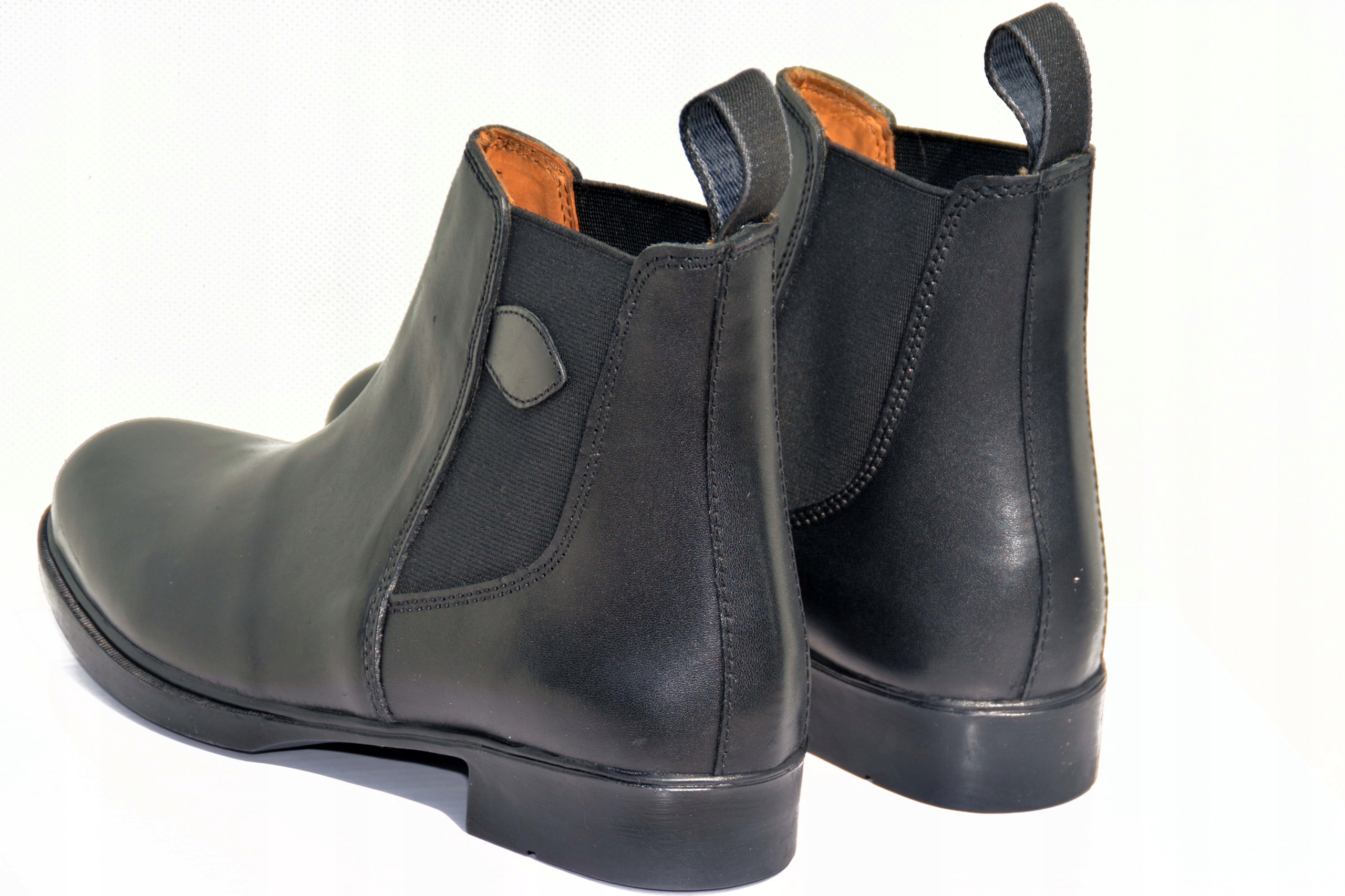 SZTYBLETY JEŻDZIECKIE SKÓRZANE roz.32 wkł.20cm Rozmiar 32