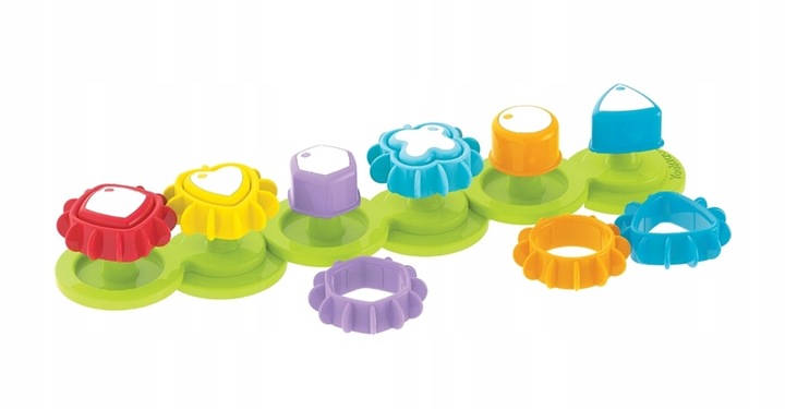 YOOKIDOO RUCHOMY SORTER WIRUJĄCE TRYBIKI 40200 Wiek dziecka 12 m +