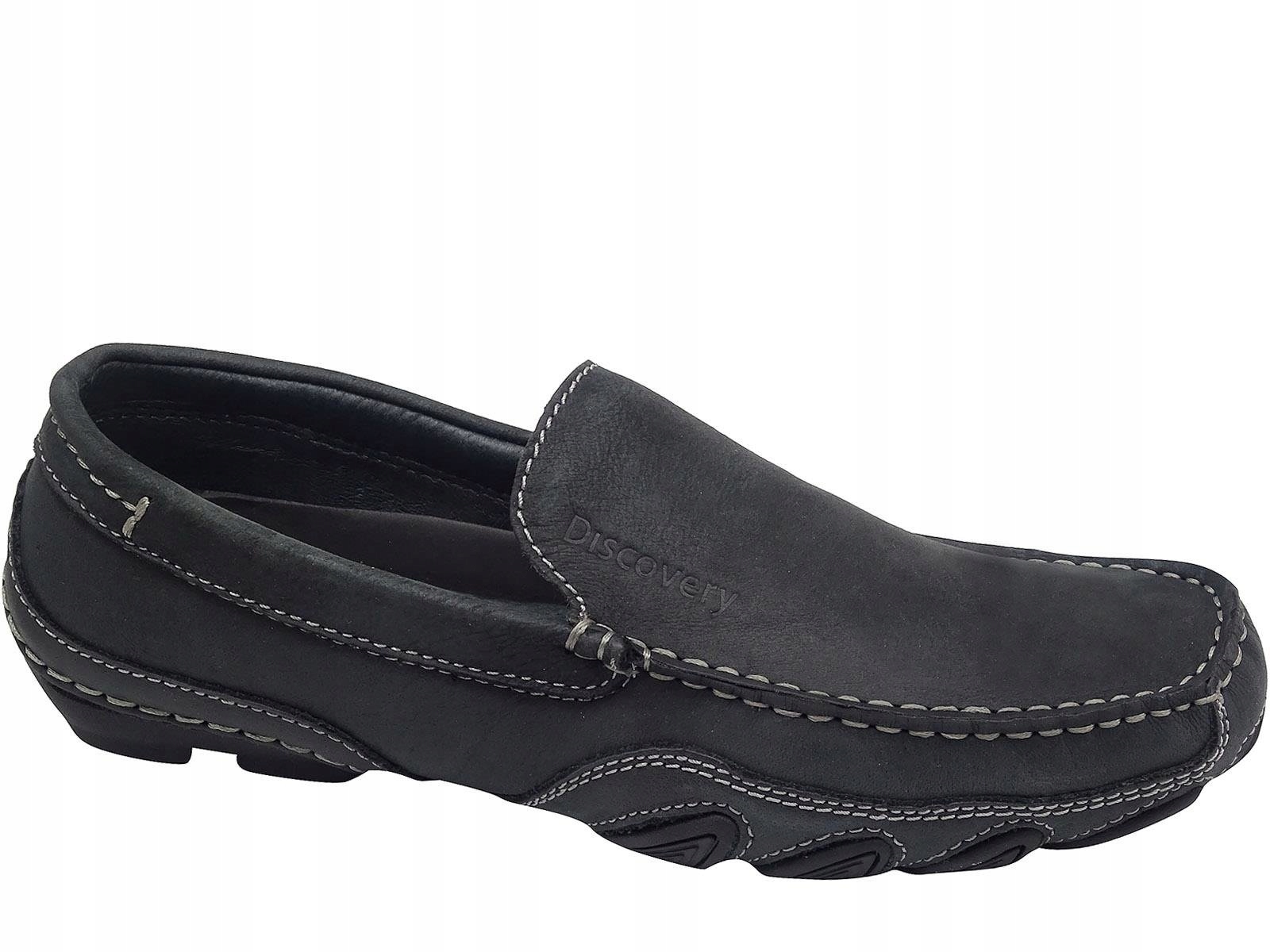 

-50% Mokasyny Wsuwane Skórzane Półbuty Buty Męskie
