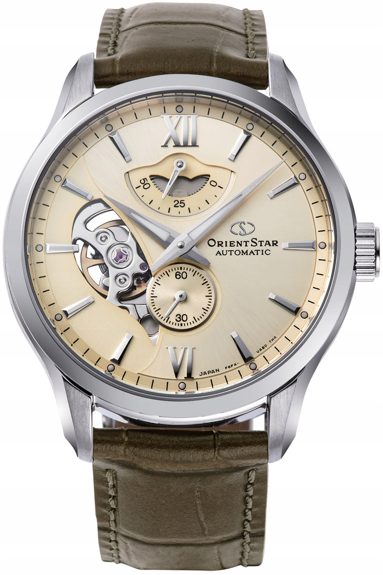 Orient Star Moderní poloskeletové vrstvené RE-AV0B10G00B 41.00mm 10ATM
