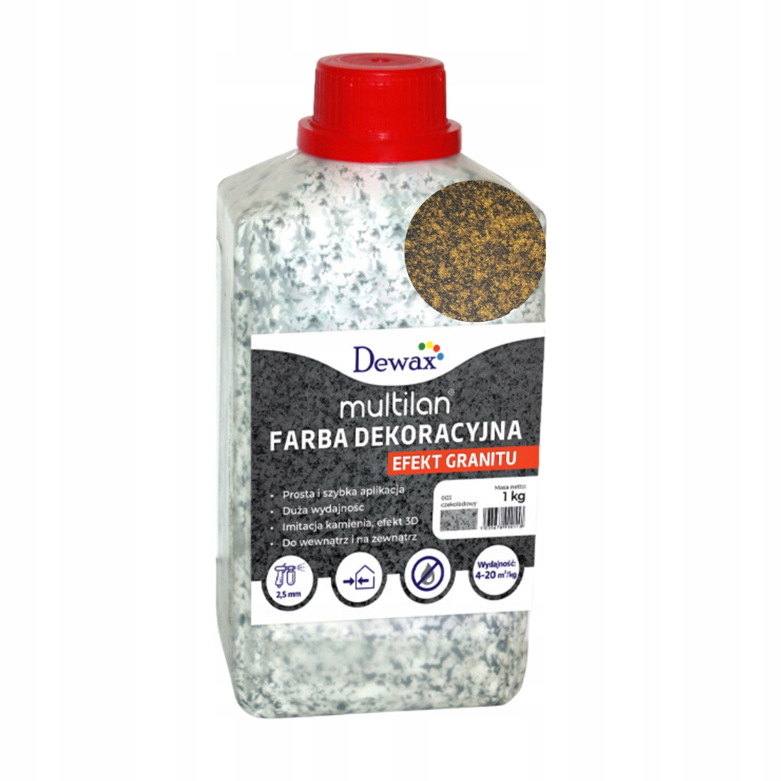 Barva stříkací barva Multilan Dewax, barva 039 1 kg
