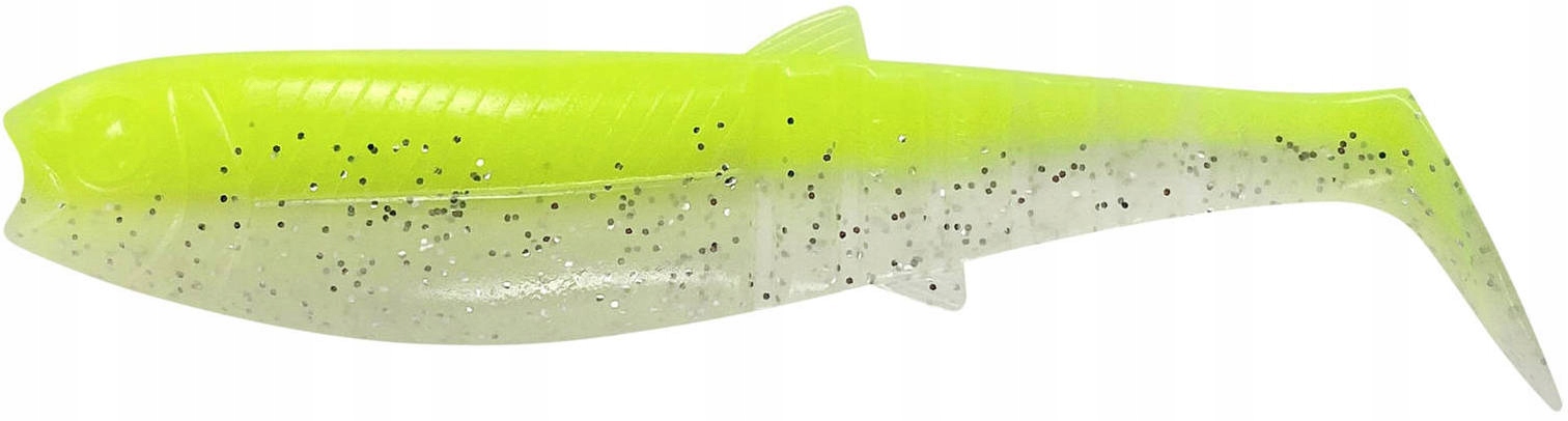 Guma Savage Gear Cannibal Shad 6,8cm 3g Fluo Yello
