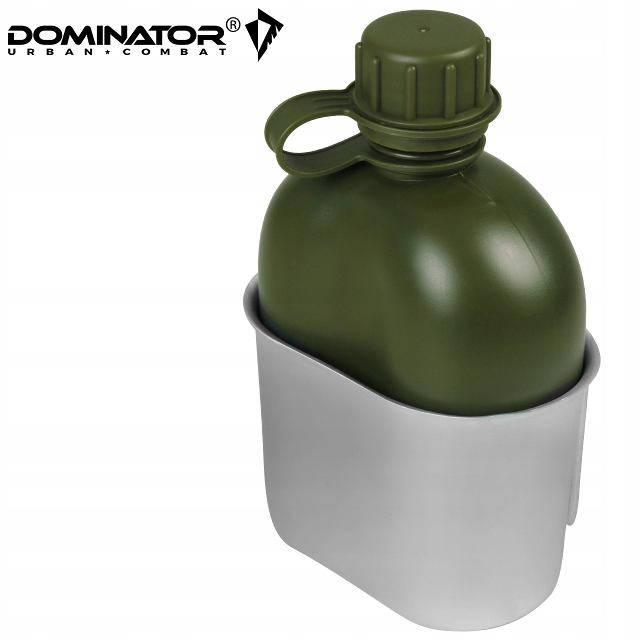 Manierka Wojskowa z Kubkiem 1L LC2 DOMINATOR WZ.93 Marka Dominator