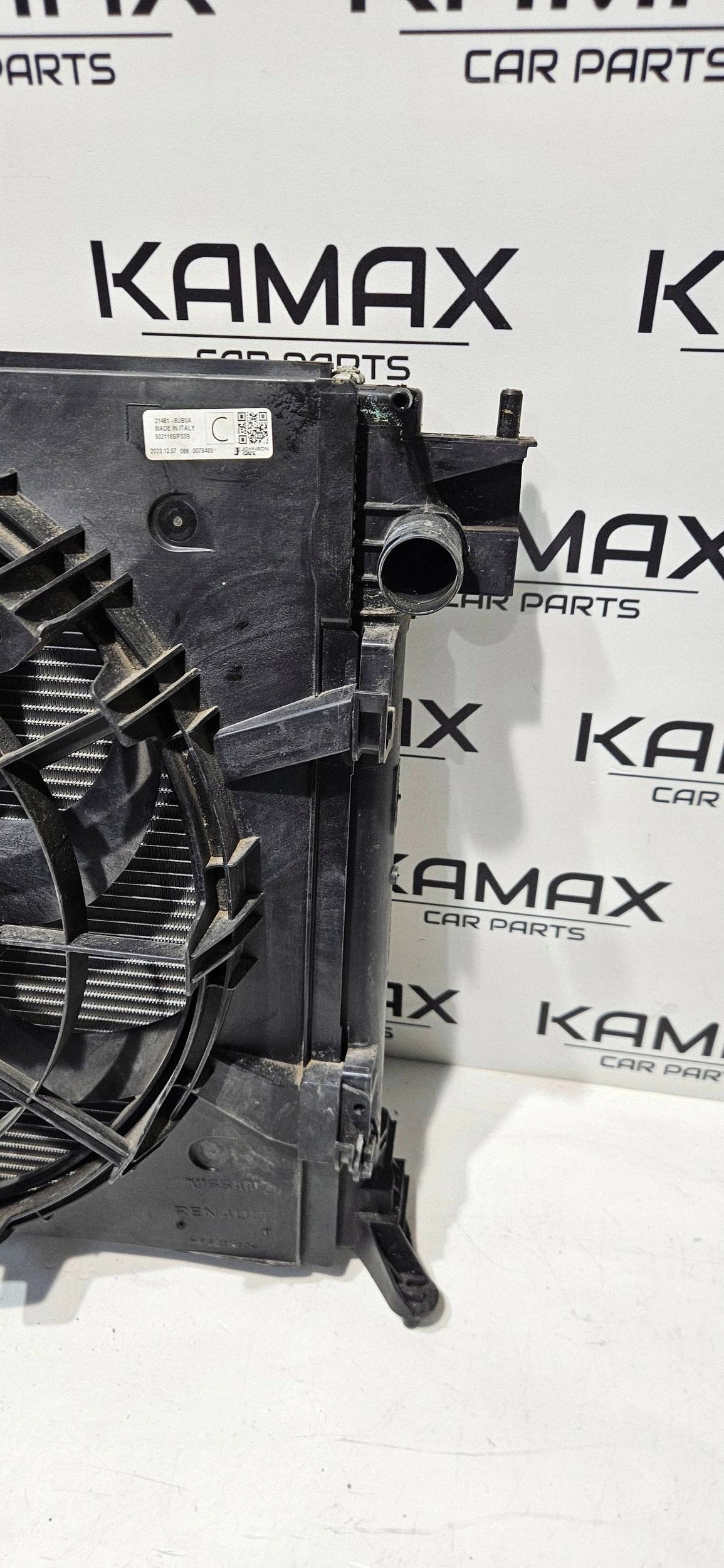 chladič vody ventilátor NISSAN QASHQAI III J12 21- Originál 21481-6UB0A