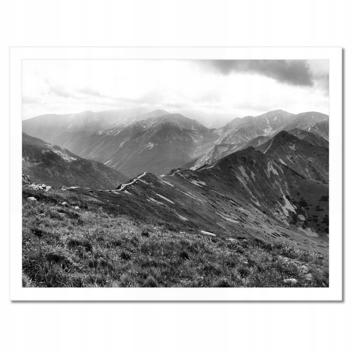 Plakáty v rámu 40x30 Tatry Polské hory Pohled