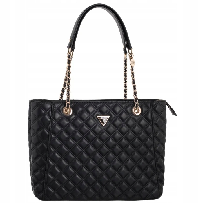 Dámská kabelka Guess Giully II Large Tote HWQG96 73240 Black Černá