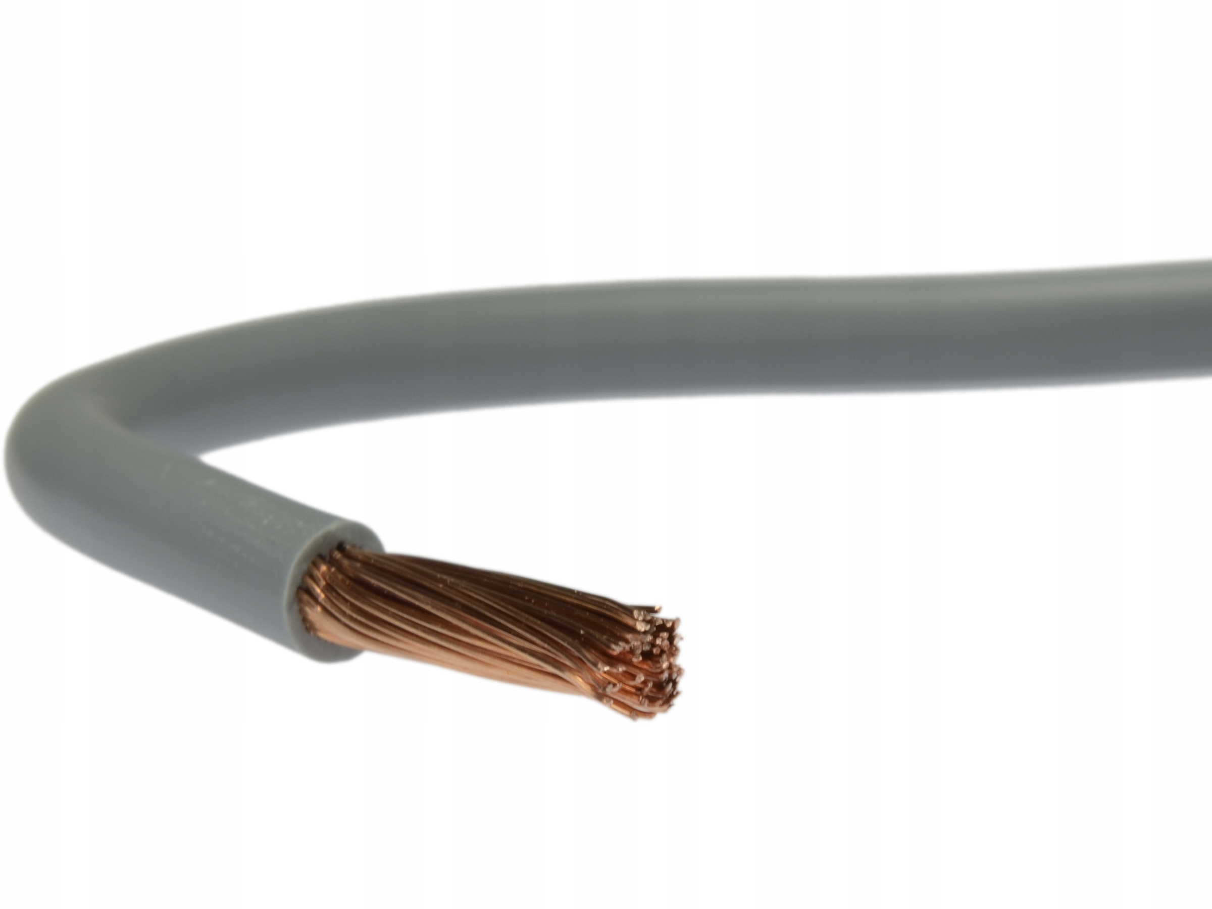 

Przewód kabel linka Lgy H07V-K 4mm2 szary 750V
