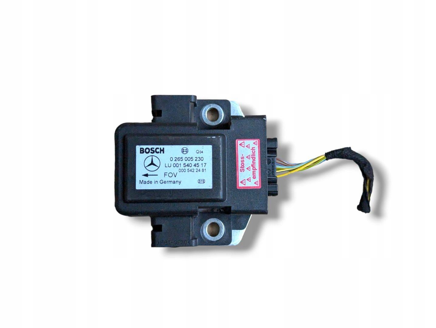 Sensor przyspieszenia Mercedes-Benz E W210 facelift 2001 0015404517
