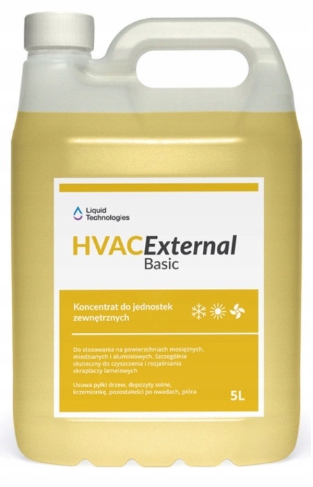 Levně Hvac External Basic 5 L Tekutý dezinfekční přípravek pro klimatizaci.