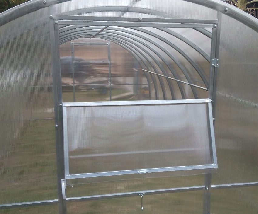 Szklarnia z poliwęglanu Tunel ogrodowy 2,4x10 m profile 20x20 poliwęglan 3m Grubość 3 mm