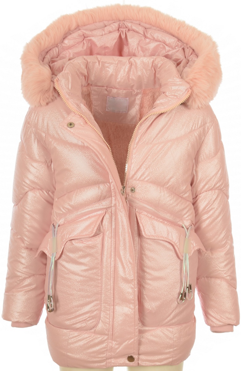 KURTKA ZIMOWA YF-21319A-K10 PUCHOWA NA MISIU 134/140