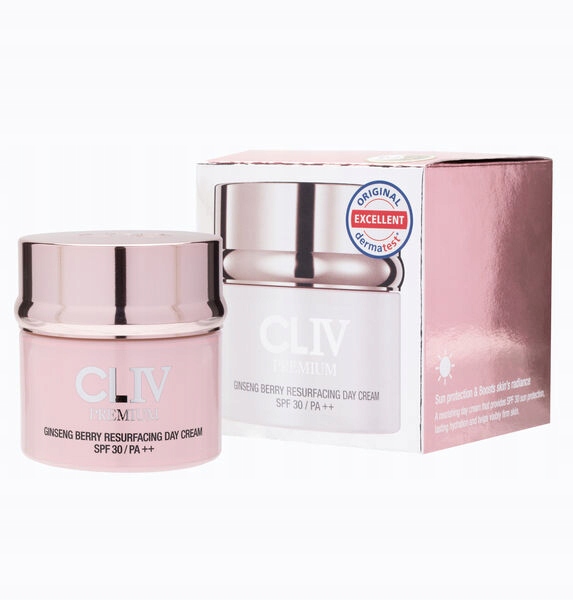 CLIV Premium Krem Odmładzający Z Jagodami Żeń-szeń Na Dzień Spf 30 50ml