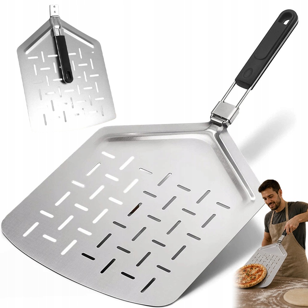 Lopata Na Pizzu Nerezová Ocel Inox Profesionální Skládací