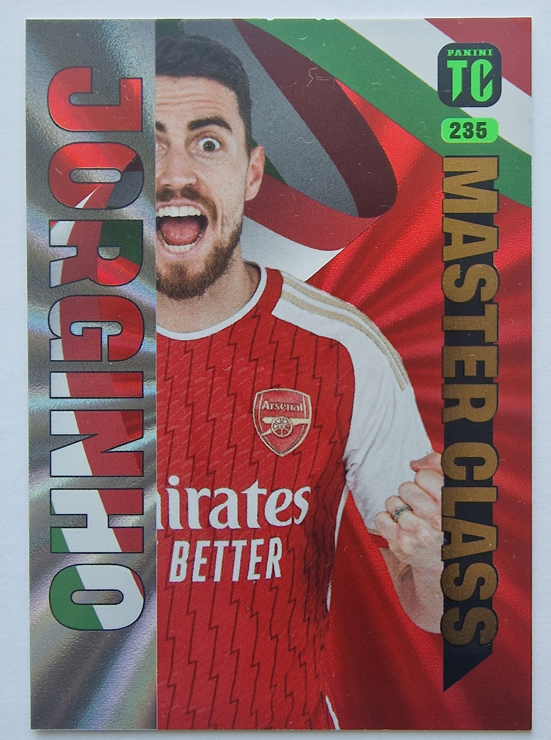 2024 Panini Top Class Jorginho Arsenal Londyn Master Class /b