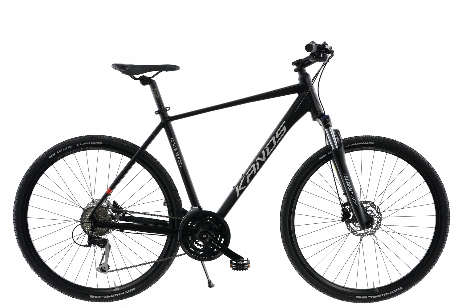 Rower Crossowy 28 Kands Crs 1200 czarny mat R21 wzrost 184-199 2024 Shimano