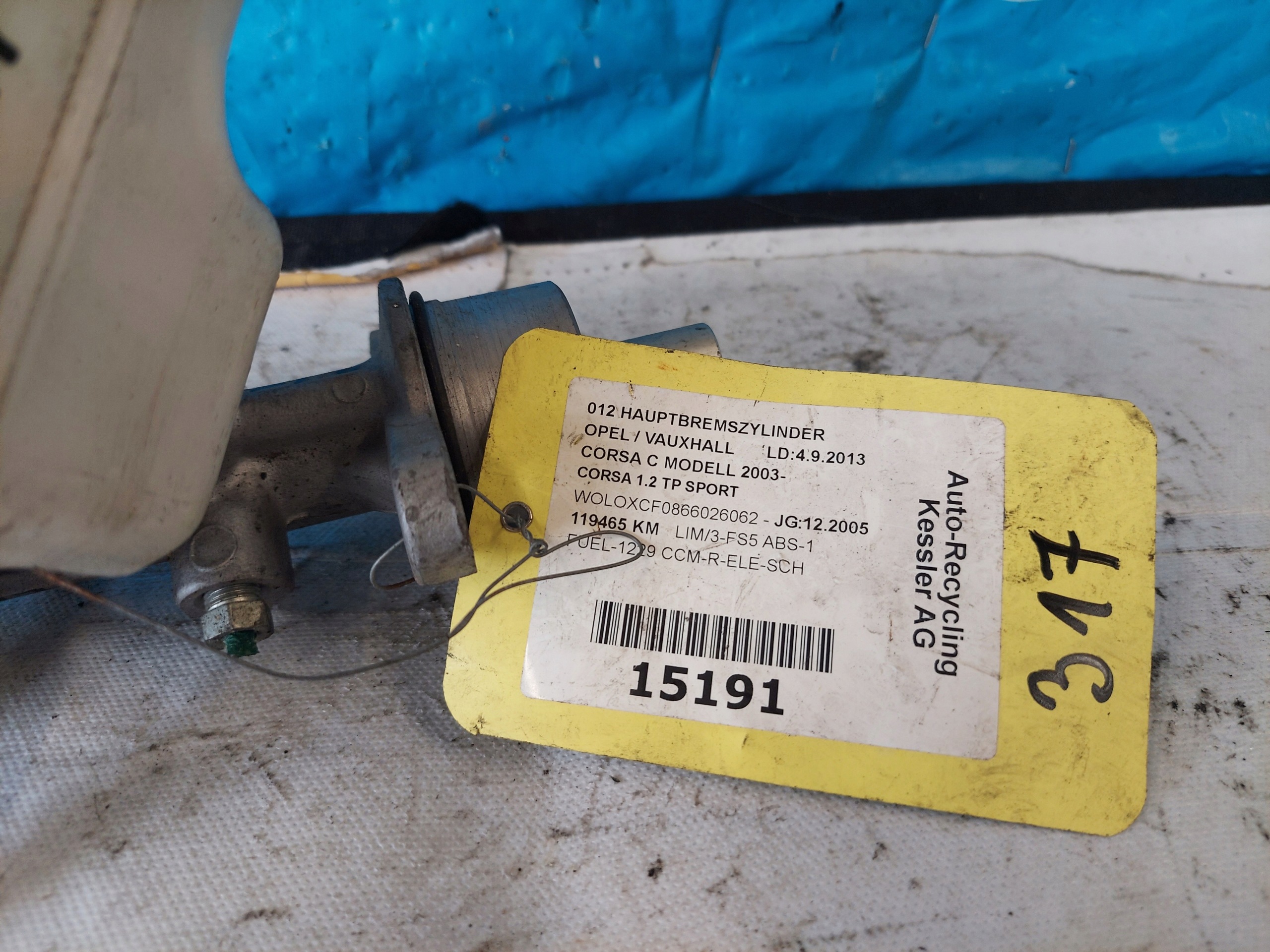 Servofreno CORSA C 1.2 B BOSCH Y21537