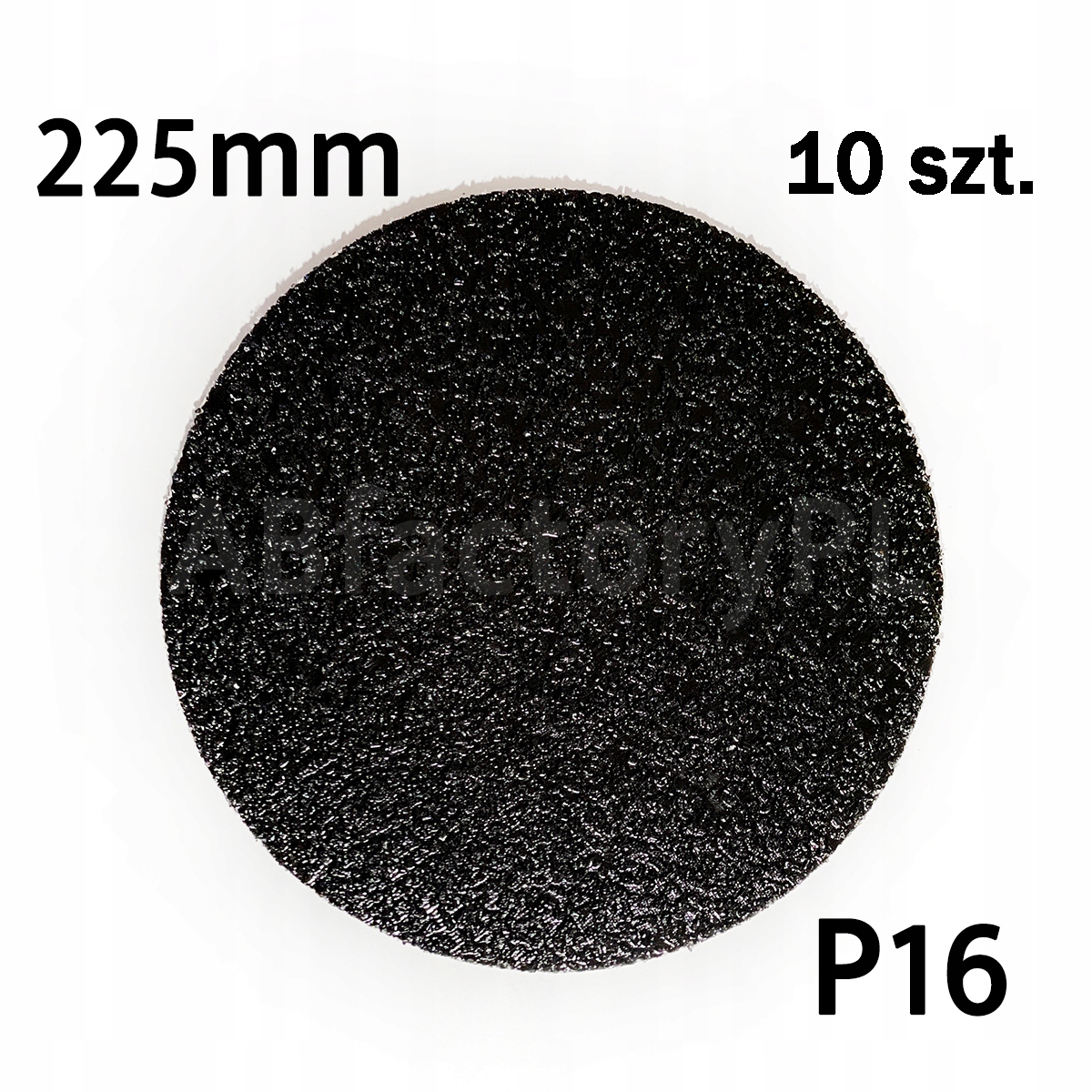 

Klingspor Krążek Ścierny Na Rzep 225mm P16 (10szt)