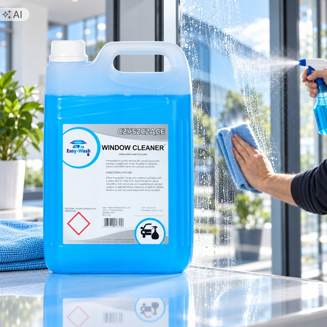 Window Cleaner Easy-Wash 5L płyn do szyb
