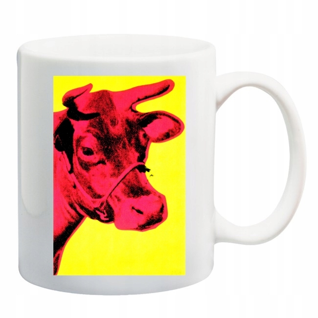KUBEK ANDY WARHOL MONROE PUSZKA KROWA WZORY Linia KOTISOWA