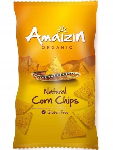 Levně 4x Amaizin Bezlepkové kukuřičné solené chipsy Bio 250 g