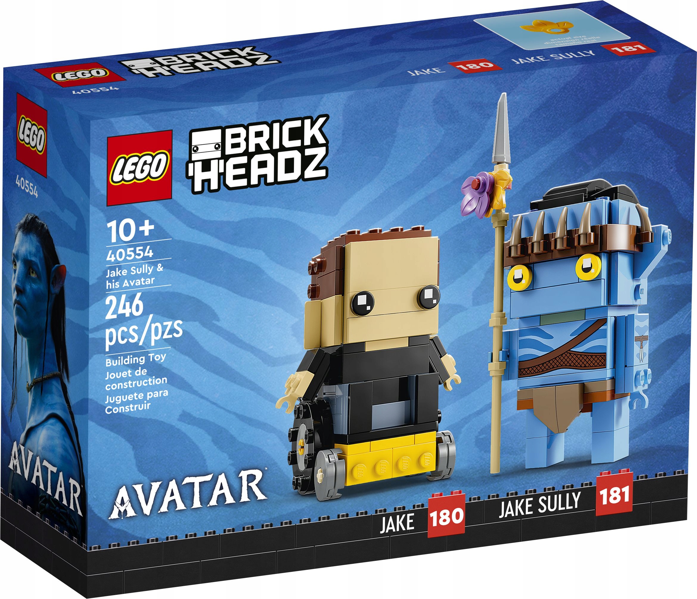 

Lego BrickHeadz 40554 Jake Sully i Avatar Nowy
