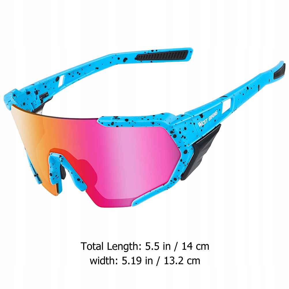 OKULARY PRZECIWSŁONECZNE MOTOCYKLOWE WIATROSZCZELNE Marka bez marki