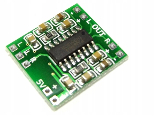 Wzmacniacz audio 2 x 3W na bazie PAM8403