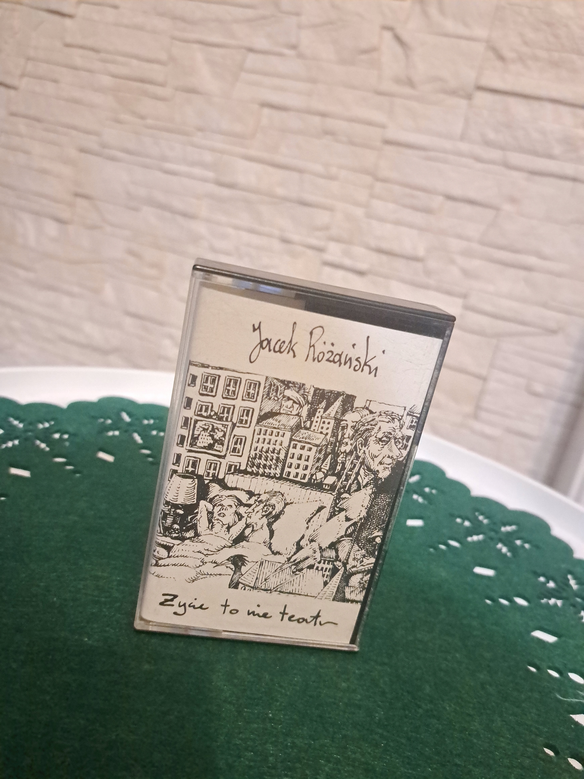 ŻYCIE TO NIE TEATR JACEK RÓŻAŃSKI Kaseta • Cena, Opinie - Allegro