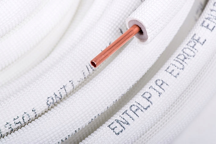 Rura miedziana w izolacji do klimatyzacji 5/8 25m