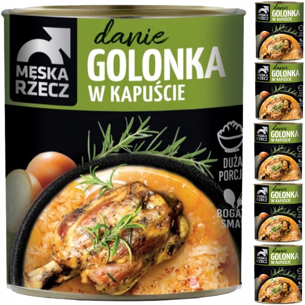 Pánská Věc Golonka V Kapusta hotové jídlo 830g Stoček 6x830g svařák