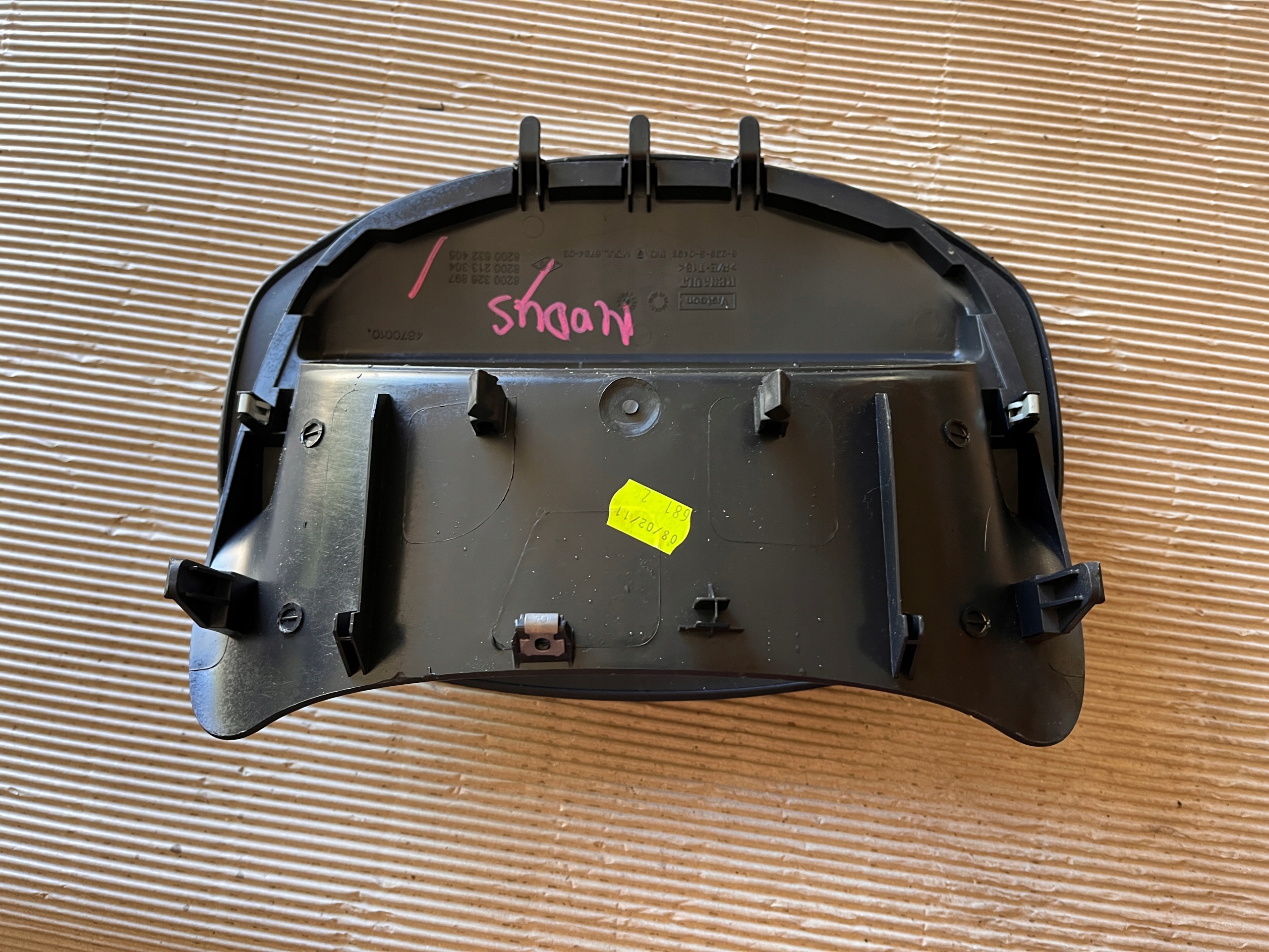 RENAULT MODUS cover instrument panel frame 8200326897